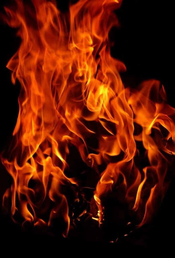 огненный фон