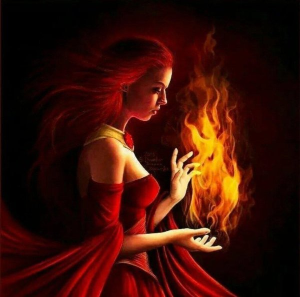 рыжая ведьма