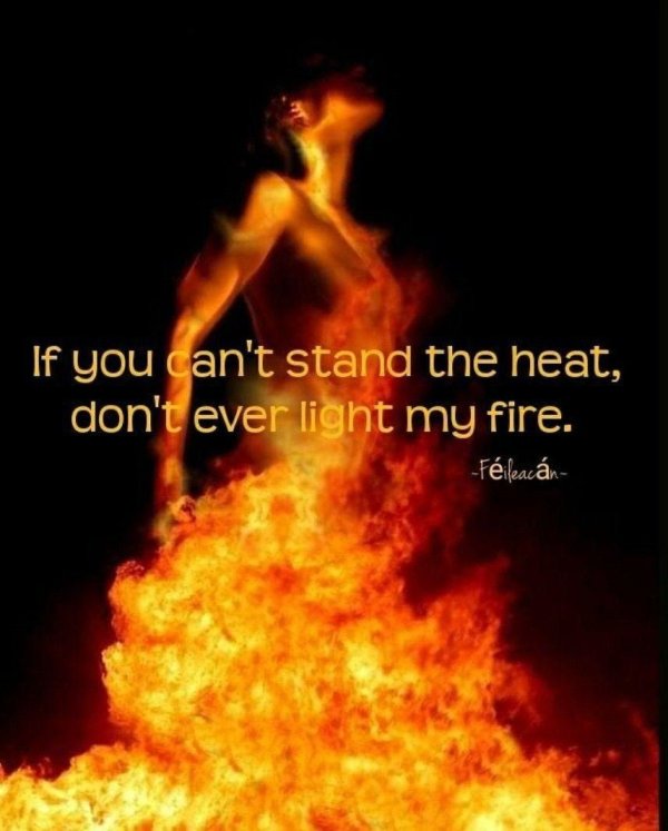 огненная девушка