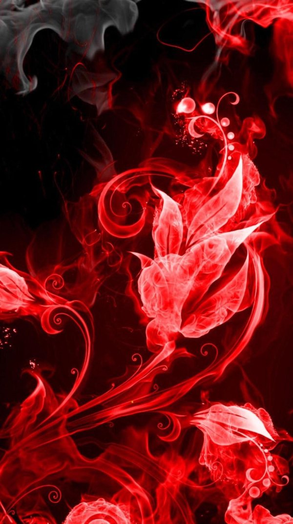 красно черный фон