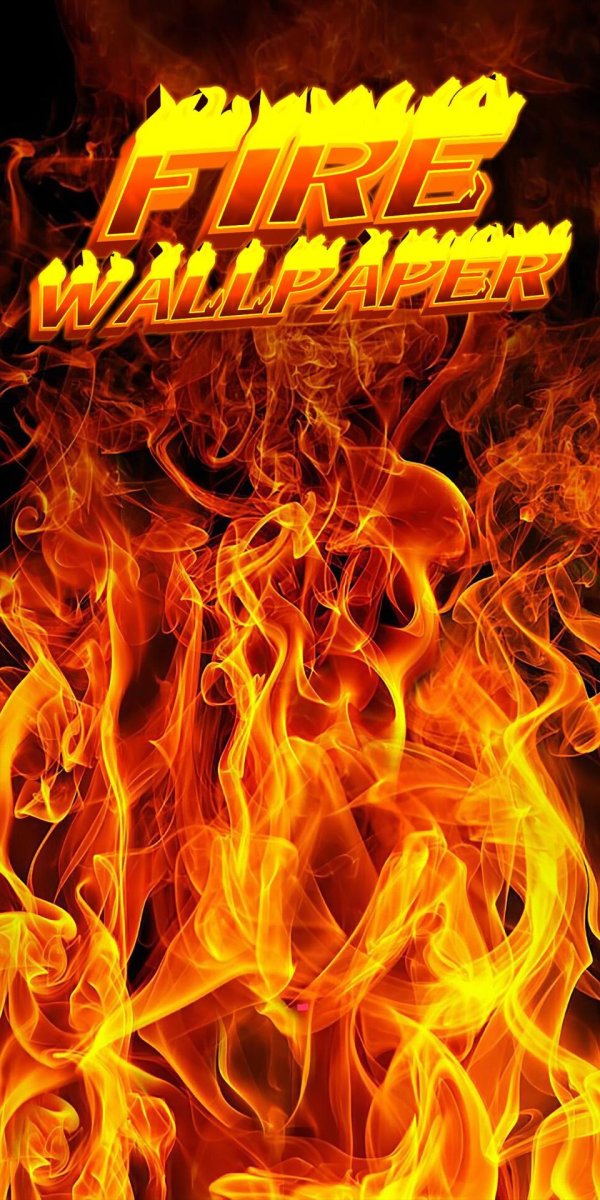 огненный фон