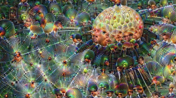 нейронная сеть deep dream