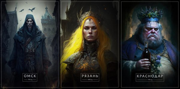 нейросеть русские города в человеческом обличии