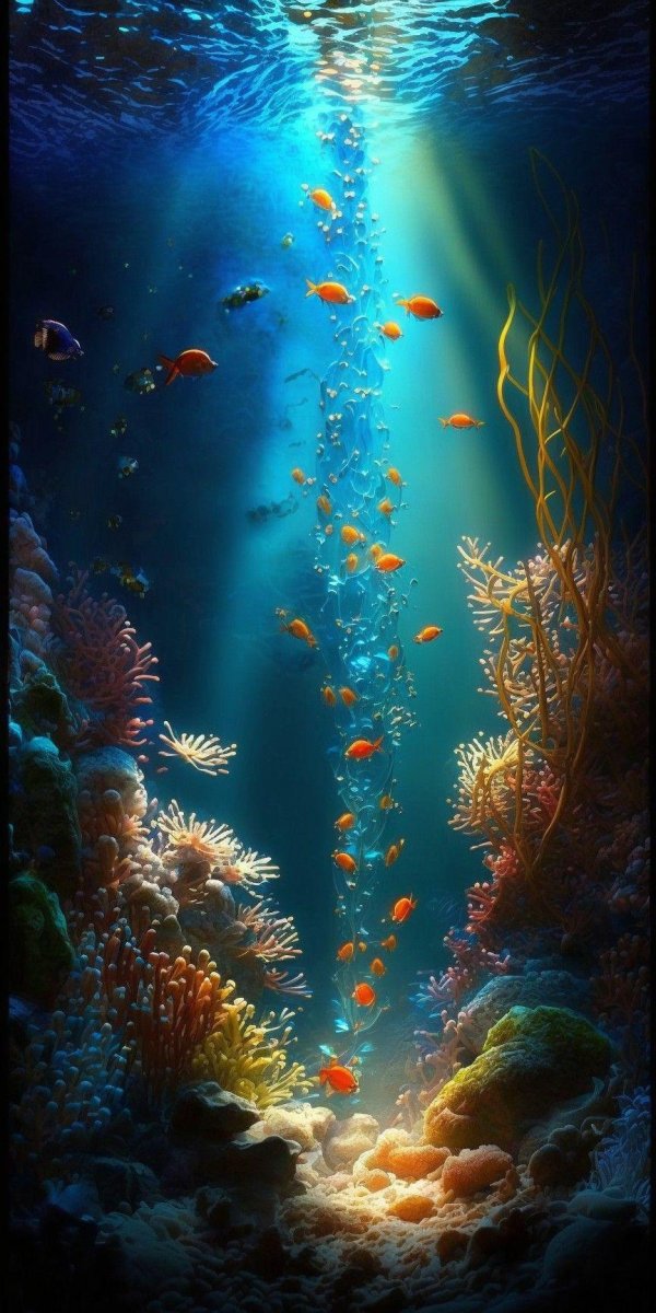 фон подводного мира