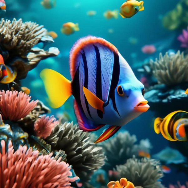 красивые морские рыбы