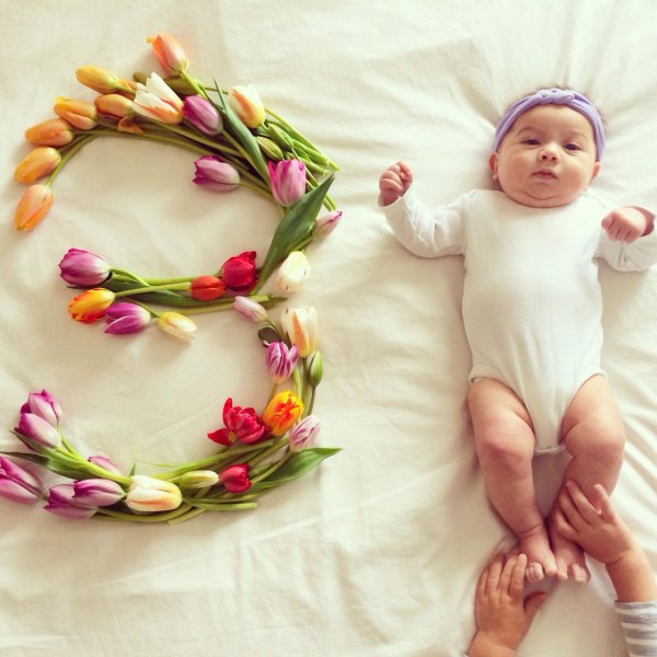 идеи для фотосессии ребенка по месяцам