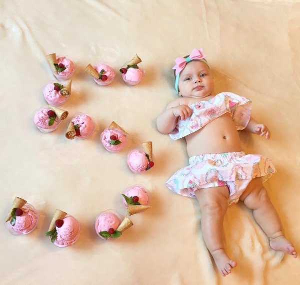 идеи для фотосессии ребенка по месяцам