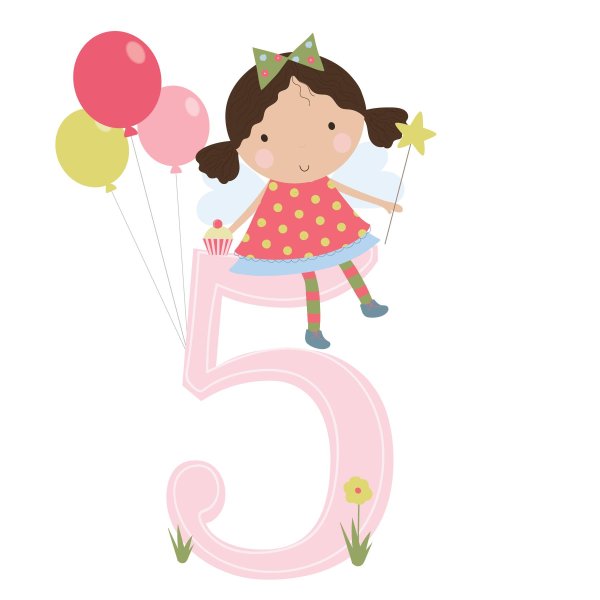 5 месяцев открытка для девочки