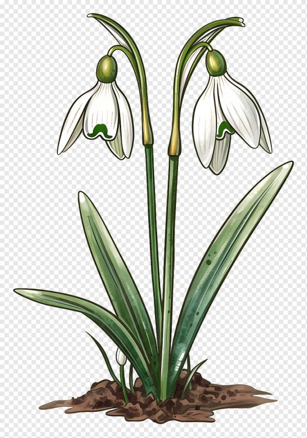 весенние цветы подснежники