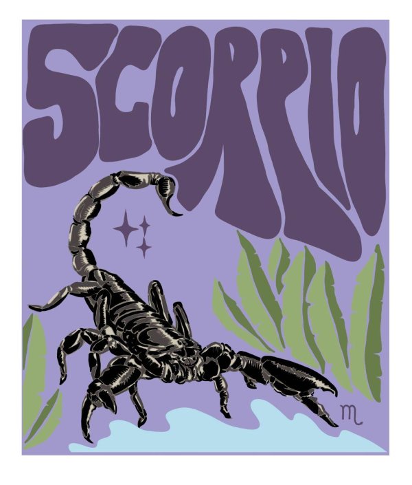 скорпион мультяшный