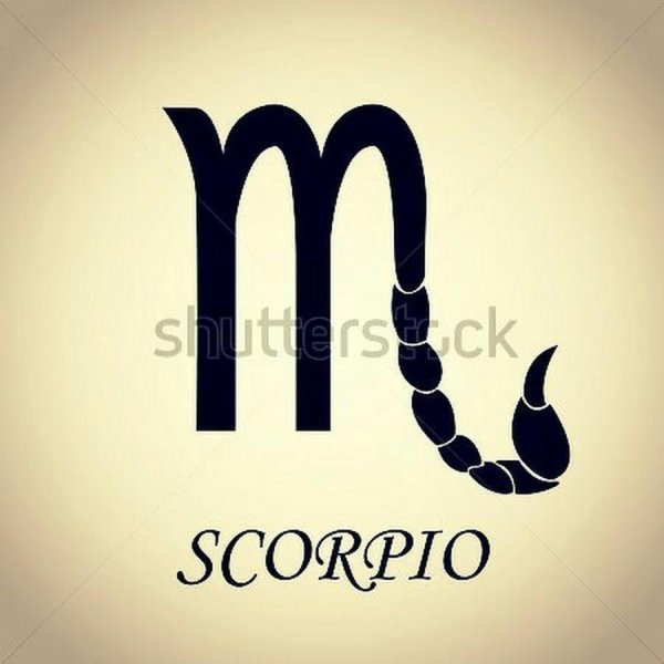 значок скорпион