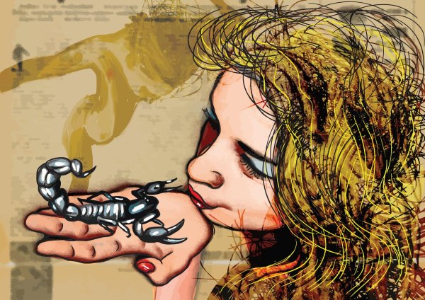 скорпион девушка