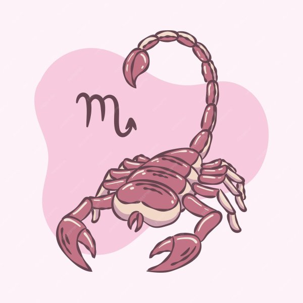 скорпион рисунки