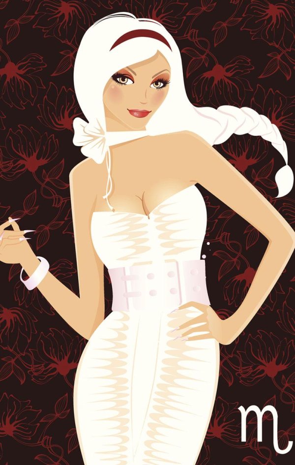 девушка клипарт