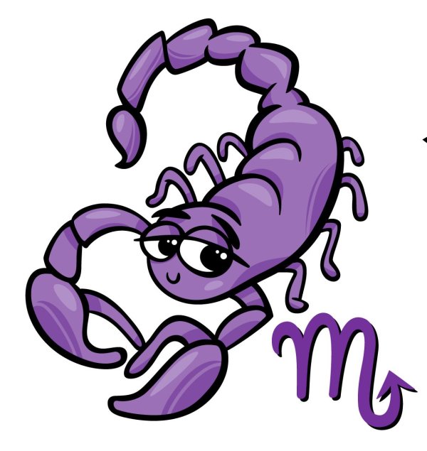 скорпион мультяшный