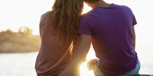 влюбленные со спины