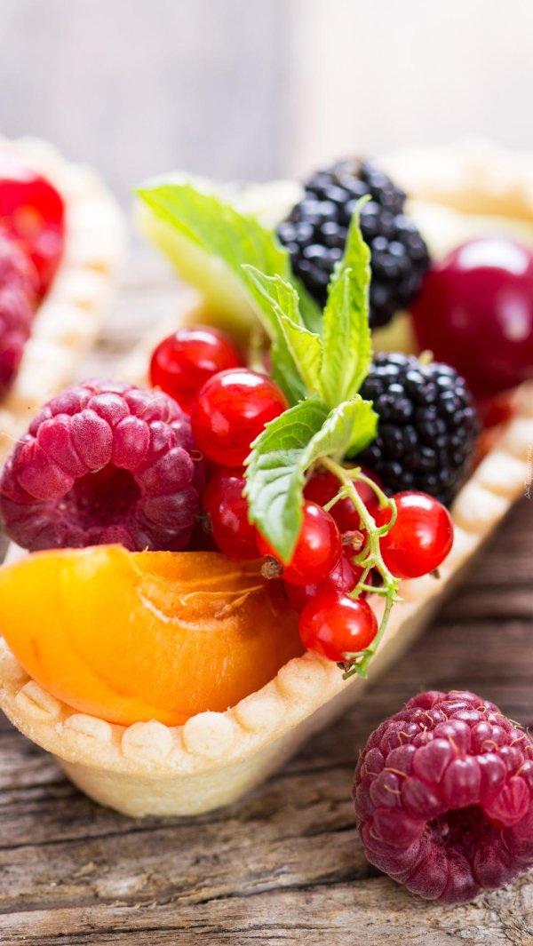 ягодная тарталетка