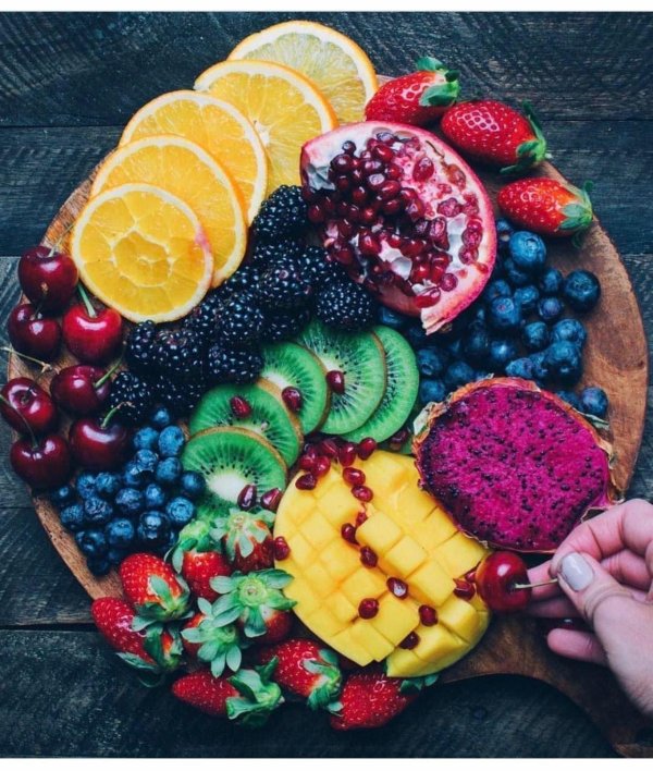 фруктовая тарелка