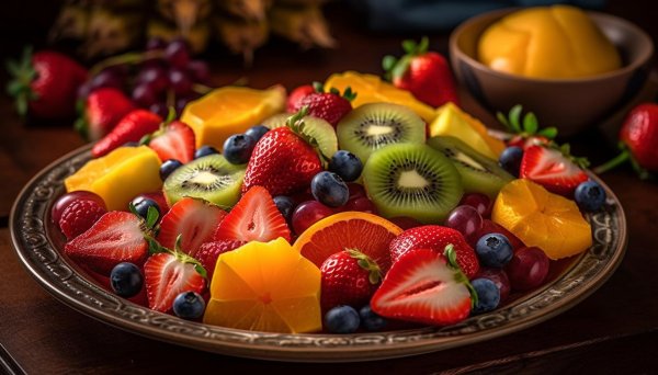 вкусные фрукты