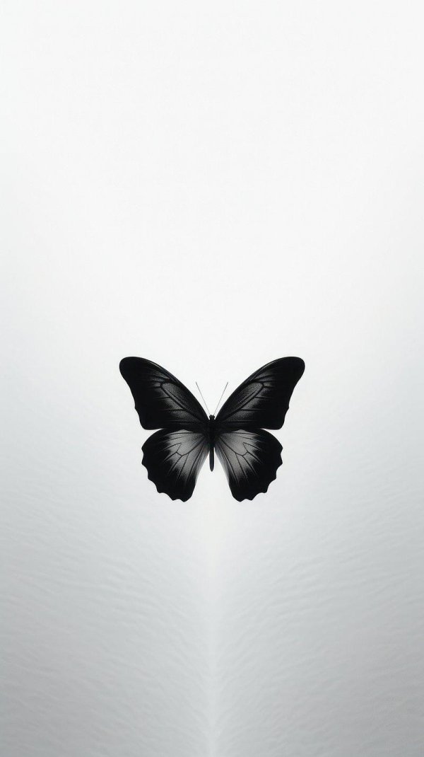 черная бабочка