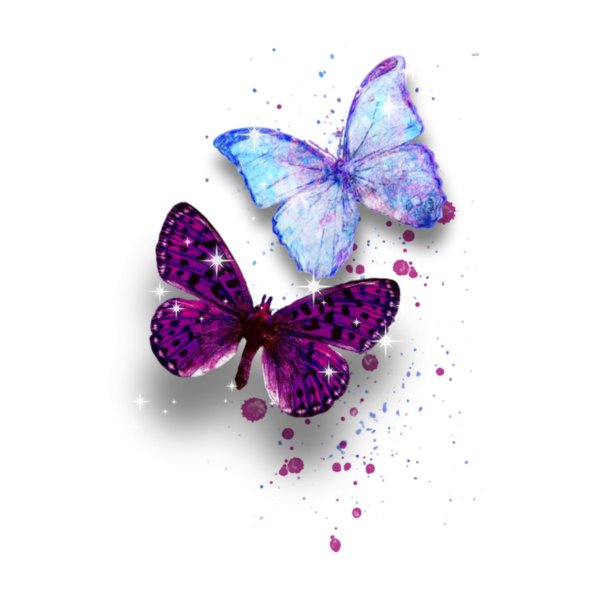 бабочка сиреневая