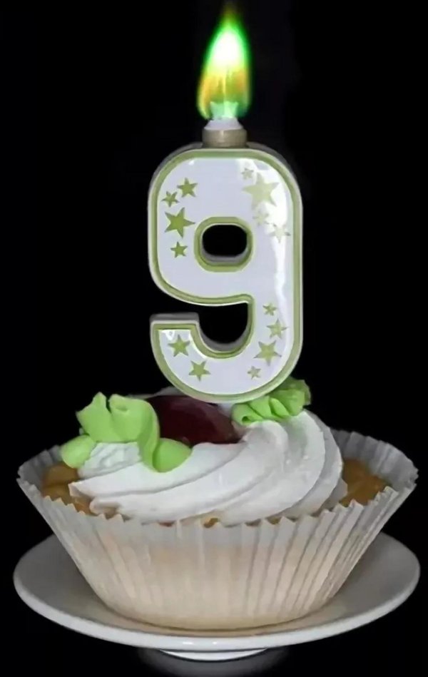 свеча для торта