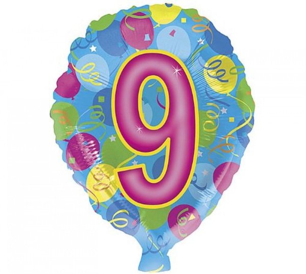 шар фольгированный цифра