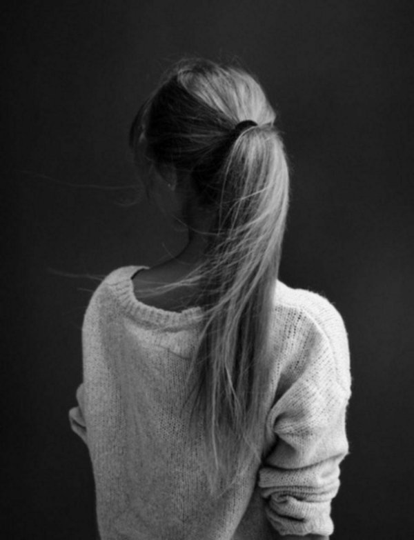 блондинка без лица