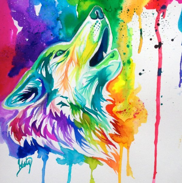 рисунок разноцветный