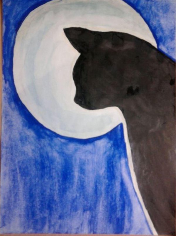 картины с луной