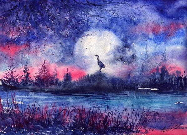 анна армона акварель