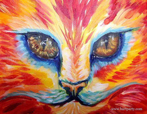 рисование акрилом