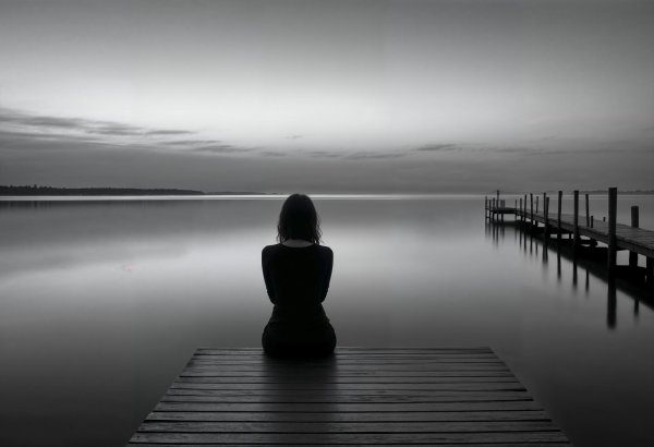 одинокая девушка