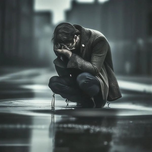 отчаяние мужчины