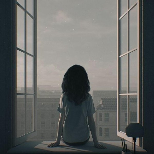 грустная аниме