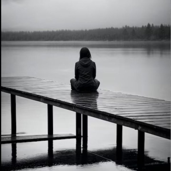 одинокая девушка