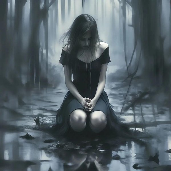 грусть боль