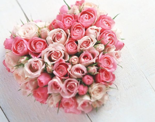 розовые букеты
