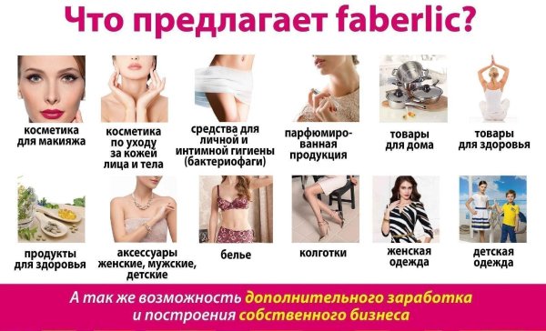 фаберлик работа