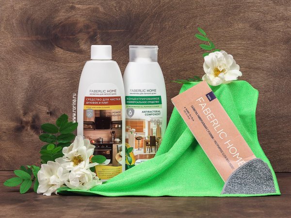 средство для чистки духовок и плит faberlic home