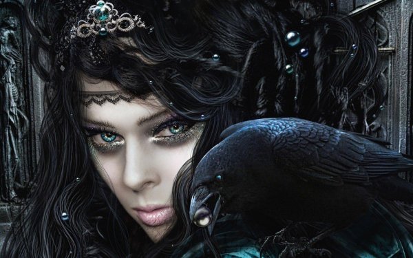 ведьма красивая