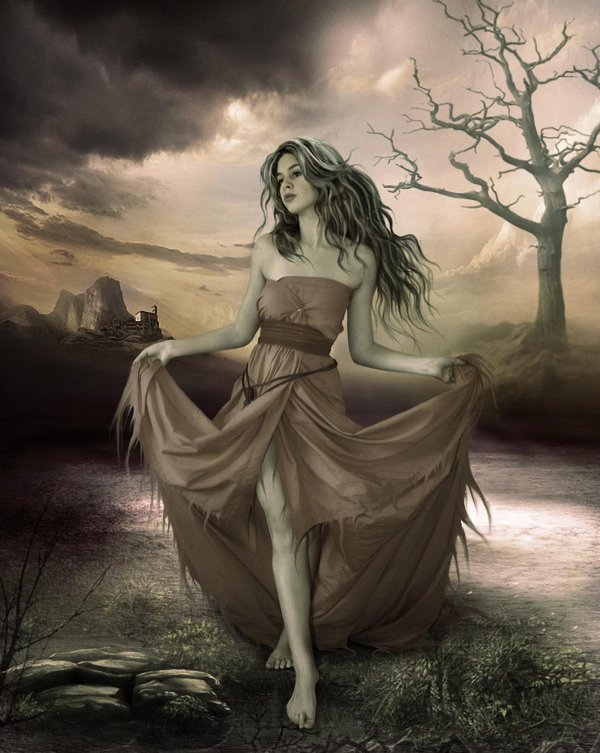 мистическая девушка