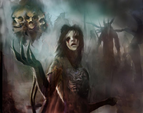 жуткий демон