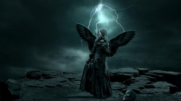 готические изображения ангелов