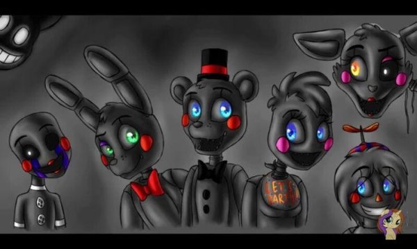 five nights at freddys аниматроники