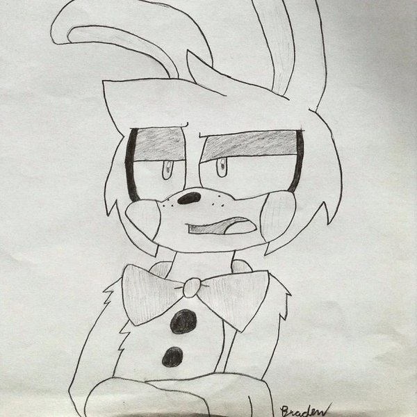 фнаф рисунки карандашом