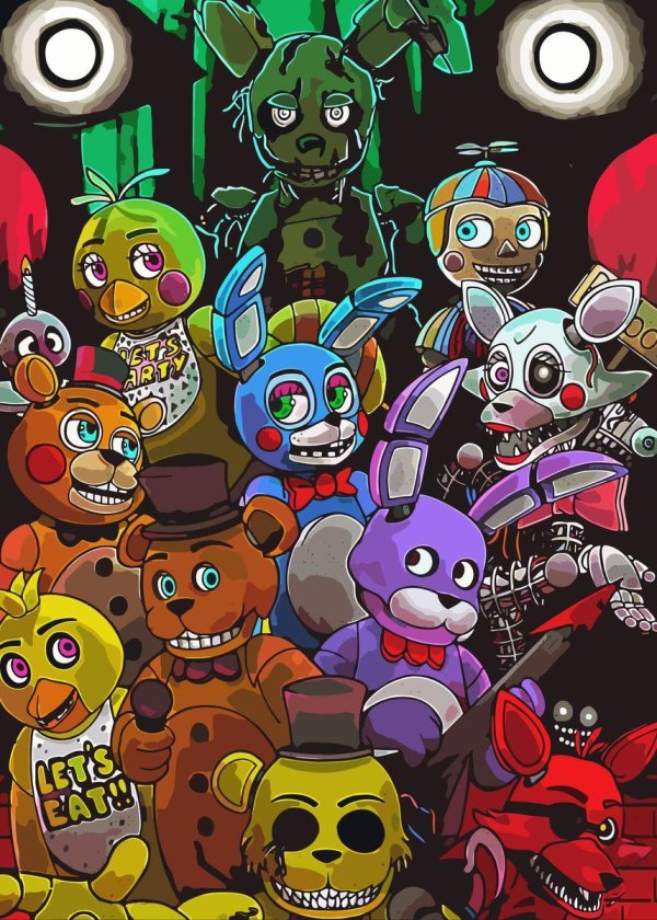 игра аниматроники