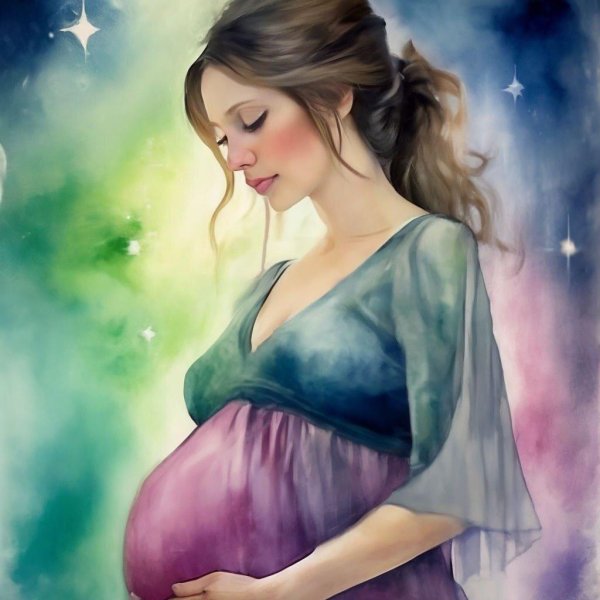 картины беременных