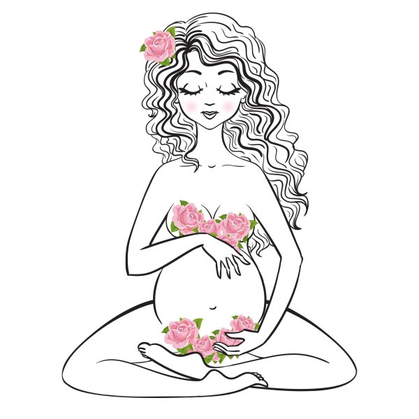 беременность рисунки