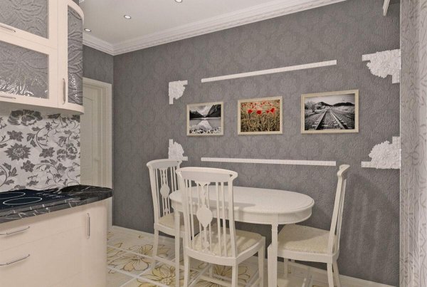 красивая стена на кухне